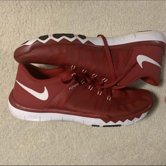 Nike Free Trainer 5.0 (Team Crimson/White/Black) - Picture 1 of 2